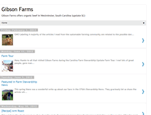 Tablet Screenshot of gibsonfarmsorganicbeef.com